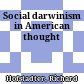 Social darwinism in American thought