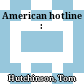 American hotline :