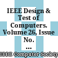 IEEE Design & Test of Computers. Volume 26, Issue No. 5, 2009