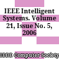 IEEE Intelligent Systems. Volume 21, Issue No. 5, 2006