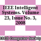 IEEE Intelligent Systems. Volume 23, Issue No. 3, 2008