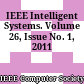IEEE Intelligent Systems. Volume 26, Issue No. 1, 2011