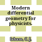 Modern differential geometry for physicists.