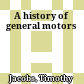 A history of general motors