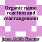 Organic name reaction and rearrangement