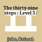 The thirty-nine steps : Level 3 /