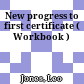 New progress to first certificate ( Workbook )