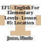 EFU - English For Elementary Levels - Lesson 05: Location