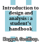 Introduction to design and analysis : a student's handbook /