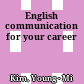 English communication for your career