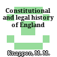 Constitutional and legal history of England