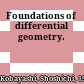 Foundations of differential geometry.
