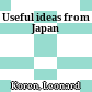 Useful ideas from Japan