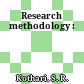 Research methodology :