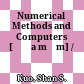 Numerical Methods and Computers [Đĩa mềm] /