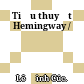 Tiểu thuyết Hemingway /