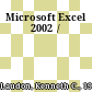 Microsoft Excel 2002  /