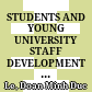 STUDENTS AND YOUNG UNIVERSITY STAFF DEVELOPMENT IN THE CONTEXT OF E-LEARNING AND THE FOURTH INDUSTRIAL REVOLUTION