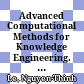 Advanced Computational Methods for Knowledge Engineering. 1st ed. 2018