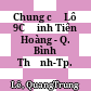 Chung cư Lô 9C Đinh Tiên Hoàng - Q. Bình Thạnh-Tp. HCM