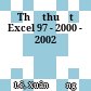 Thủ thuật Excel 97 - 2000 - 2002