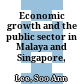 Economic growth and the public sector in Malaya and Singapore, 1948-1960