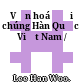 Văn hoá đại chúng Hàn Quốc ở Việt Nam /
