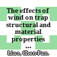 The effects of wind on trap structural and material properties of a sit-and-wait predator /