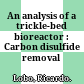 An analysis of a trickle-bed bioreactor : Carbon disulfide removal /