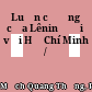Luận cương của Lênin đối với Hồ Chí Minh /