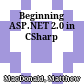 Beginning ASP.NET 2.0 in CSharp