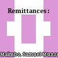 Remittances :