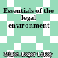 Essentials of the legal environment