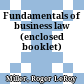 Fundamentals of business law (enclosed booklet)