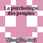 La psychologie des peuples