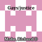 Gays/justice