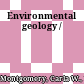 Environmental geology /