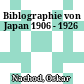 Biblographie von Japan 1906 - 1926