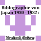 Biblographie von Japan 1930 - 1932 :