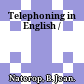 Telephoning in English /
