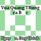 Vua Quang TRung ra Bắc