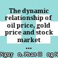 The dynamic relationship of oil price, gold price and stock market return - Evidence in Vietnam