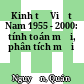 Kinh tế Việt Nam 1955 - 2000: tính toán mới, phân tích mới