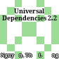 Universal Dependencies 2.2