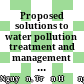 Proposed solutions to water pollution treatment and management in Xuan Huong lake, Lam Dong Province, Viet Nam