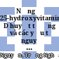 Nồng độ 25-hydroxyvitamin D huyết tương và các yếu tố nguy cơ của hội chứng chuyển hóa = Plasma 25-hydroxyvitamin D concentration and risk factors for metabolic syndrome