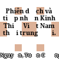 Phiên dịch và tiếp nhận Kinh Thi ở Việt Nam thời trung đại.