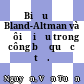 Biểu đồ Bland-Altman và đôi điều trong công bố quốc tế.