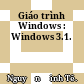 Giáo trình Windows : Windows 3.1.