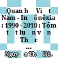 Quan hệ Việt Nam - Inđônêxia : 1990 - 2010 : Tóm tắt luận văn Thạc sĩ Lịch sử /